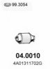 AUDI 4A0131089LV Catalytic Converter